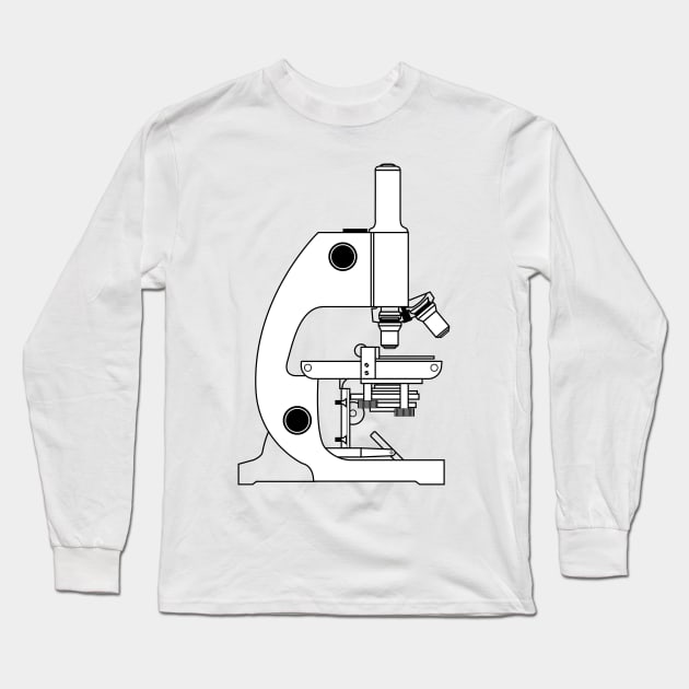 Microscope Long Sleeve T-Shirt by AlternativeEye